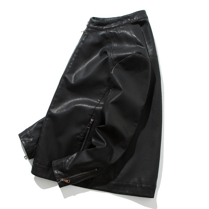 casual leather clothing