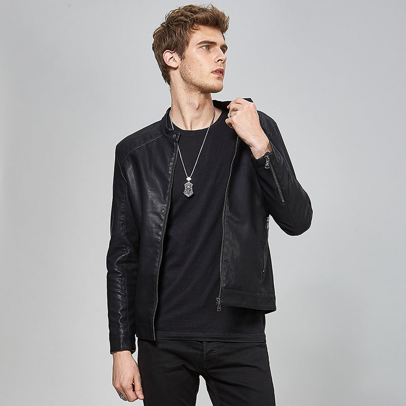 casual leather clothing