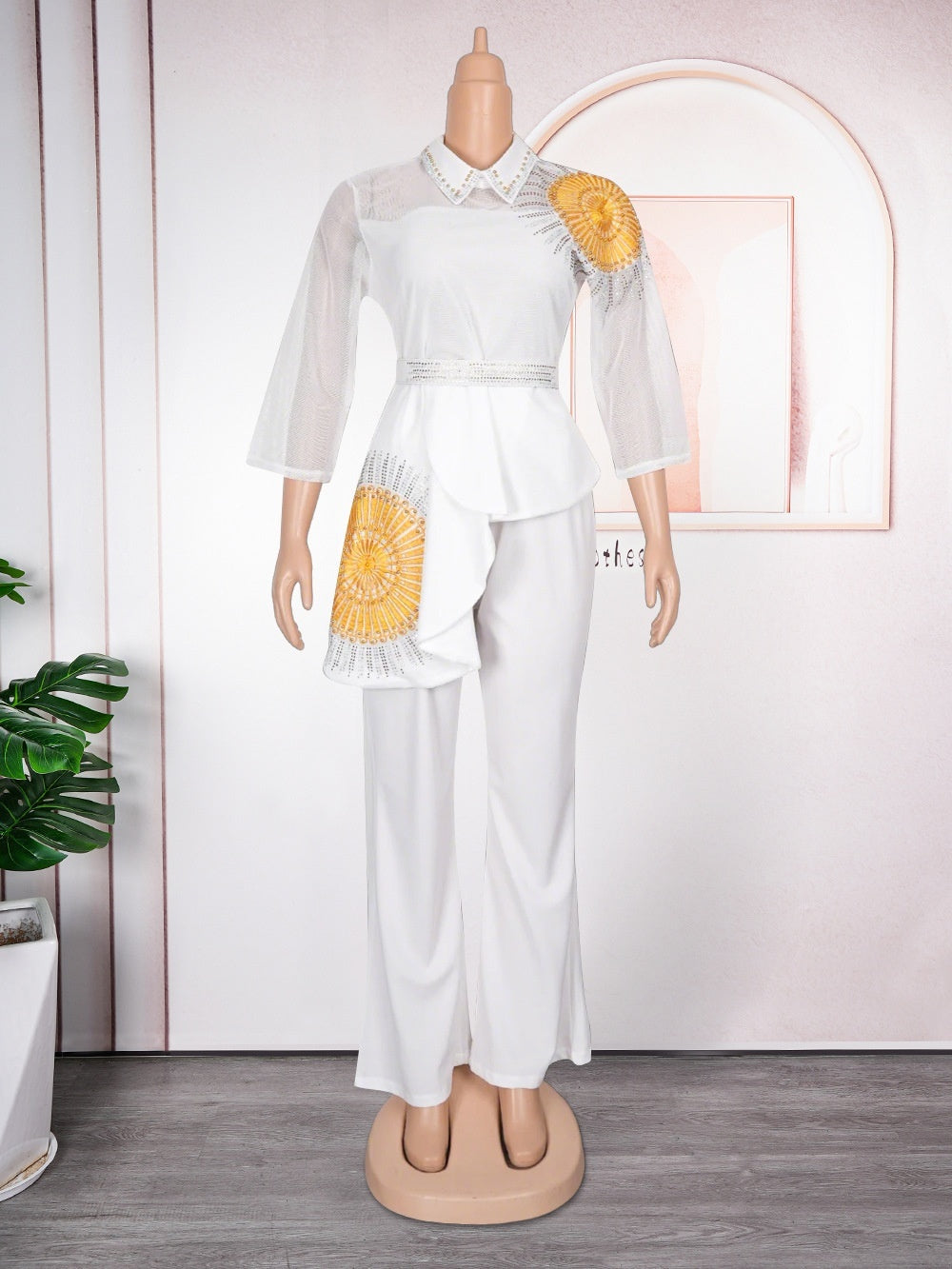 Long Blouse Pants